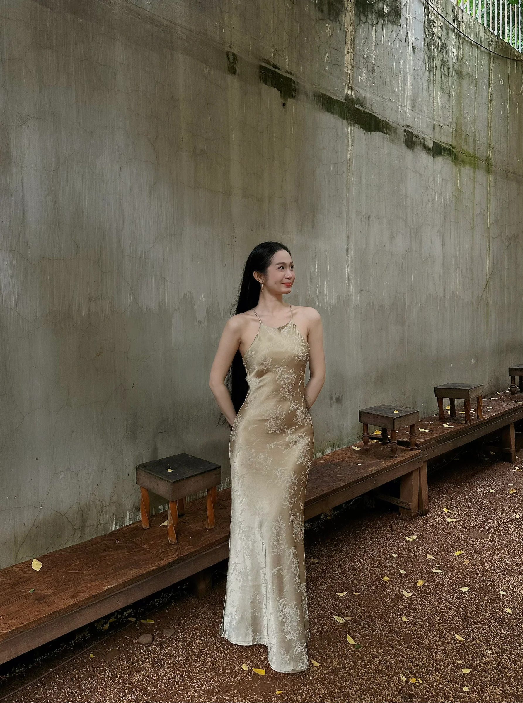 Jadie Dress Lá vàng thumbnail 2