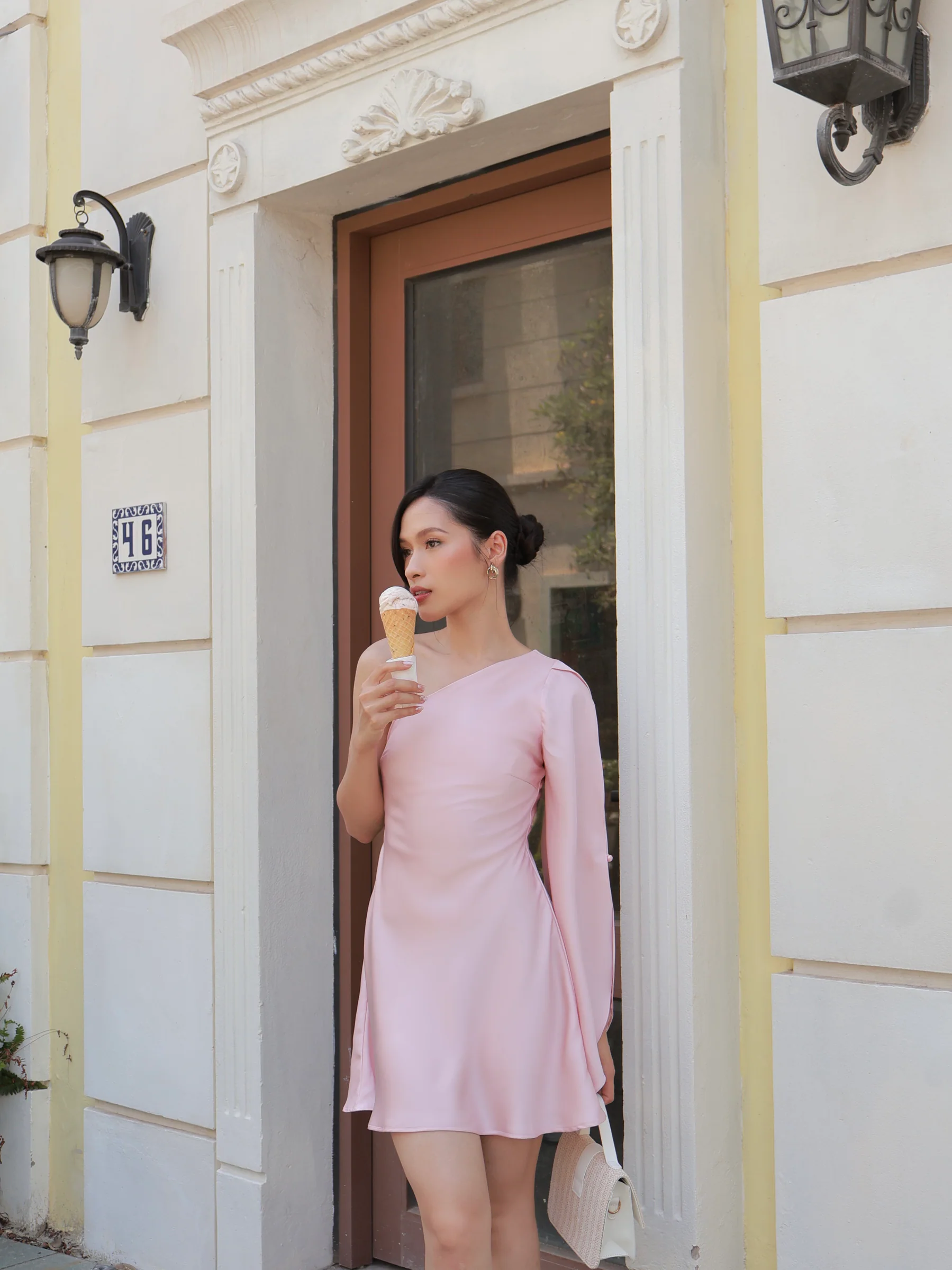 Léa Dress Hồng Baby